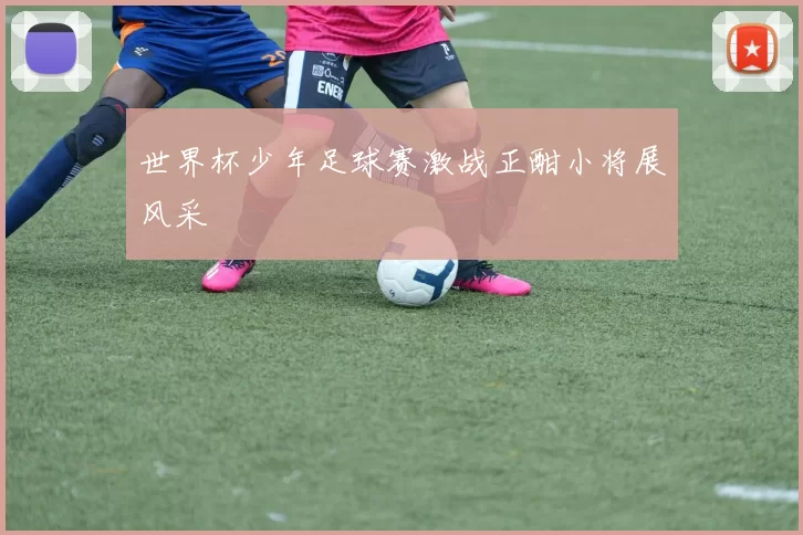 世界杯少年足球赛激战正酣小将展风采